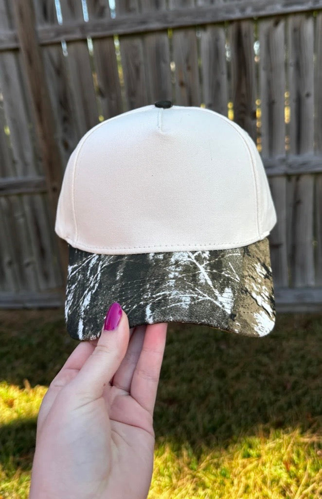 Printed Brim Custom Hat