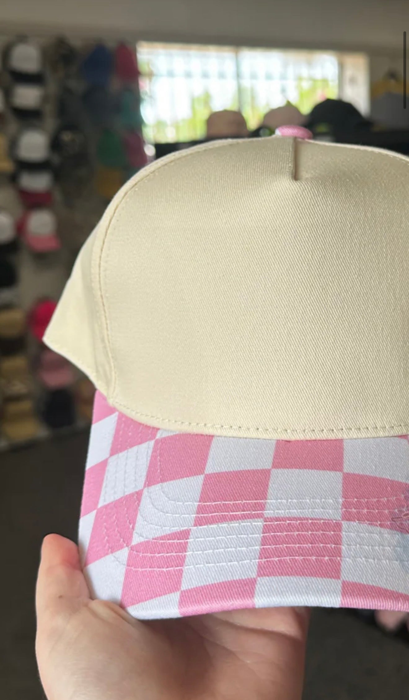 Printed Brim Custom Hat