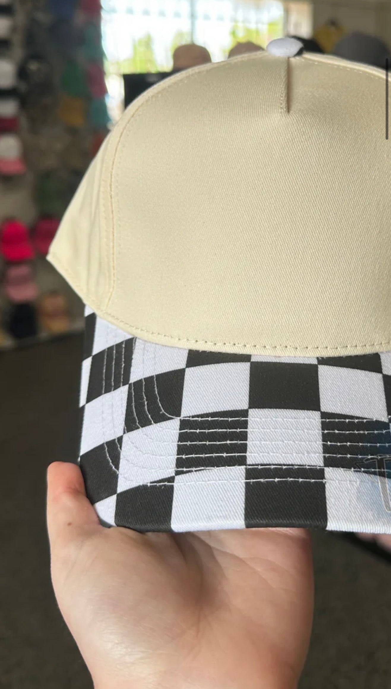 Printed Brim Custom Hat