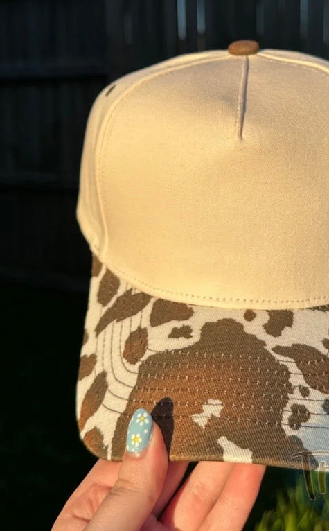 Printed Brim Custom Hat
